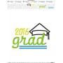 Grad-2016 Machine Applique Design Pattern-2