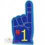 Foam Finger Machine Embroidery Design Pattern-1