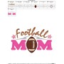 Football Mom Machine Embroidery Design Pattern-2