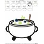 Halloween Cauldron-2 Applique Design Pattern-2