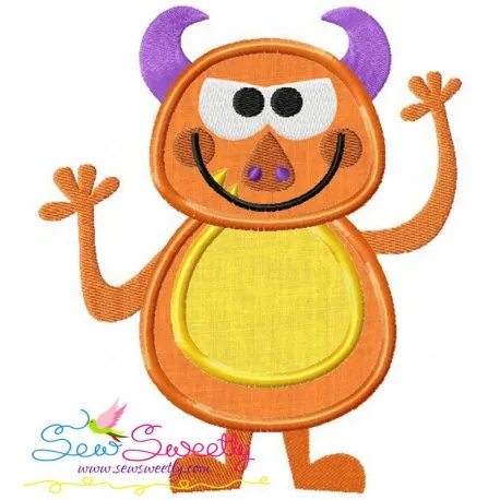 Monster Applique Design Pattern