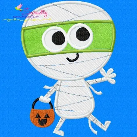 Mummy Applique Design Pattern