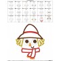 Scarecrow-2 Applique Design Pattern-3