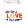For The Love Of The Game Embroidery Design Pattern-2