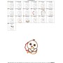 Turkey With Pumpkin Applique Design Pattern-3