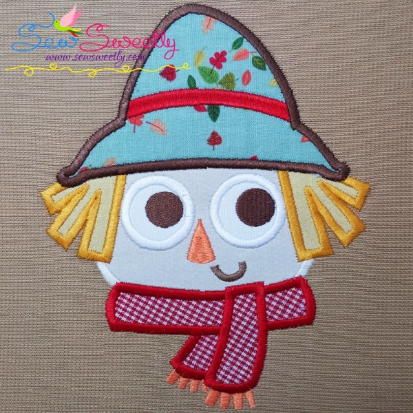Scarecrow-2 Applique Design Pattern-1