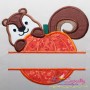 Pumpkin Split Applique Design Pattern-1