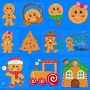 Gingerbread Embroidery Design Bundle-1