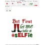 sELFie Embroidery Design Pattern-2