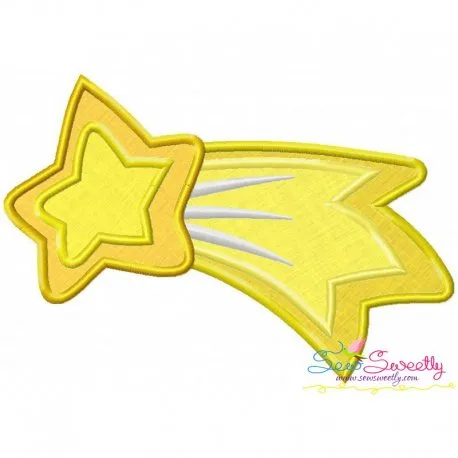 Christmas Star Applique Design Pattern-1