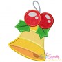 Christmas Bell-2 Applique Design Pattern-1