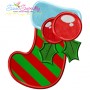Christmas Stocking Applique Design Pattern-1