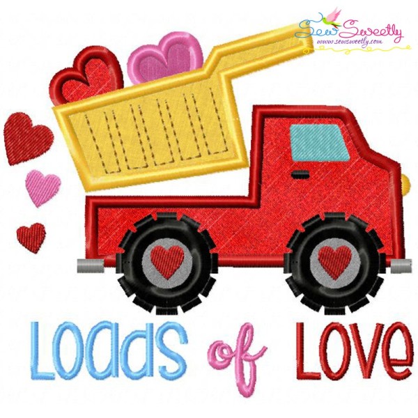 Loads of Love Applique Design Pattern-1