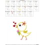 Cute Valentine Chick Applique Design Pattern-2