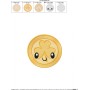 St.Patrick's Day Coin Kawaii Embroidery Design Pattern-2