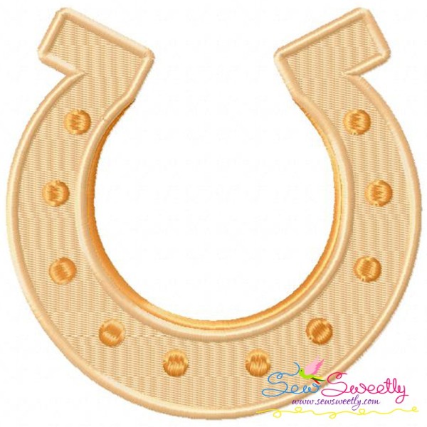St.Patrick's Day Horseshoe Embroidery Design Pattern-1