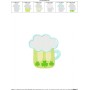 St.Patrick's Day Beer Embroidery Design Pattern-2