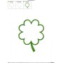 St.Patrick's Day Clover Applique Design Pattern-2
