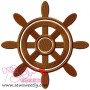 Ship Wheel Embroidery Design Pattern-1