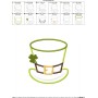 St-Patrick's Day Hat Applique Design Pattern-2