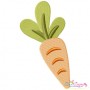 Fresh Carrot Embroidery Design Pattern-1