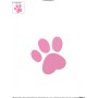 Easter Bunny Paw Print Embroidery Design Pattern-2