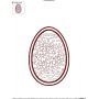 Bean Stitch Artistic Easter Egg Embroidery Design-6-2