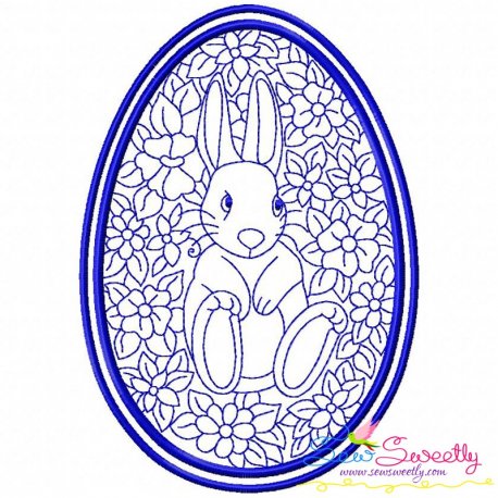 Bean Stitch Artistic Easter Egg-5