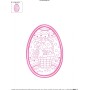 Bean Stitch Artistic Easter Egg Embroidery Design-4-2