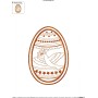 Bean Stitch Artistic Easter Egg Embroidery Design-3-2