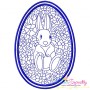 Bean Stitch Artistic Easter Eggs Embroidery Design Bundle-6