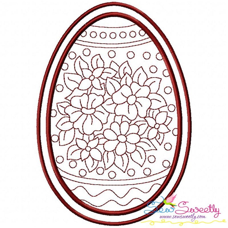 Bean Stitch Artistic Easter Eggs Embroidery Design Pattern Bundle