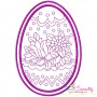 Bean Stitch Artistic Easter Eggs Embroidery Design Bundle-11