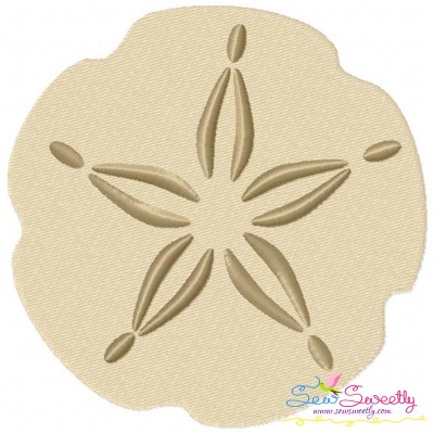 Sand Dollar Embroidery Design Pattern-1