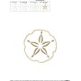 Sand Dollar Applique Design Pattern-2