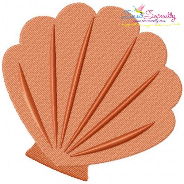 Shell-1 Embroidery Design Pattern-1