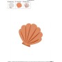 Shell-1 Embroidery Design Pattern-2