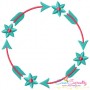 Summer Flower Frames Embroidery Design Bundle-2
