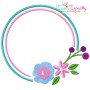 Summer Flower Frames Embroidery Design Bundle-8