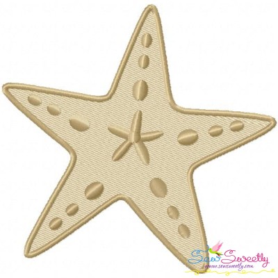 Starfish Embroidery Design Pattern-1