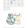 Anchored In Love Applique Design Pattern-2