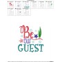 Be Our Guest Embroidery Design Pattern-2