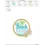 Beach Babe Embroidery Design Pattern-2