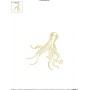 One Line Bean Stitch Octopus Embroidery Design Pattern-2