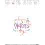 Happy Mother's Day-3 Embroidery Design Pattern-2