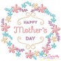 Mother's Day Floral Embroidery Design Bundle-2