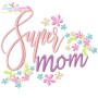 Mother's Day Floral Embroidery Design Bundle-9