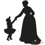 Mother's Day Silhouette Embroidery Design Bundle-8