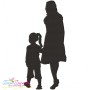 Mother's Day Silhouette Embroidery Design Bundle-11