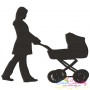 Mother's Day Silhouette Embroidery Design Bundle-21